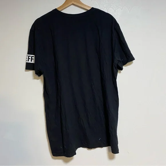 Disney x NEFF Mickey Mouse Checker Print Graphic Tee Black Size XL - Picture 4 of 6